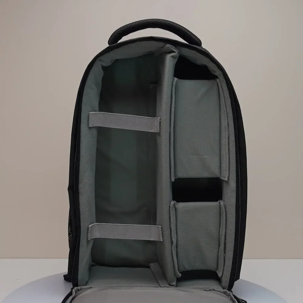 Pro Laptop DSLR Camera Backpack - Customizable - Black/Gray